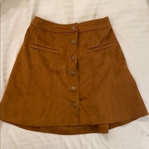 Zara Suede Skirt